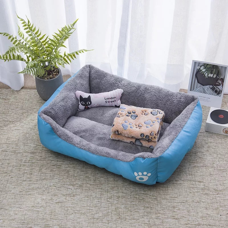 Dog Bed Grey/black