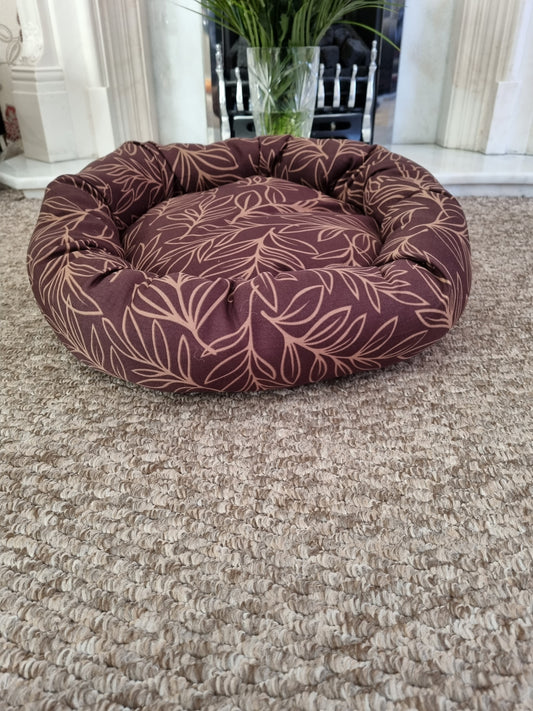 Olive Branch Donut Pet Bed