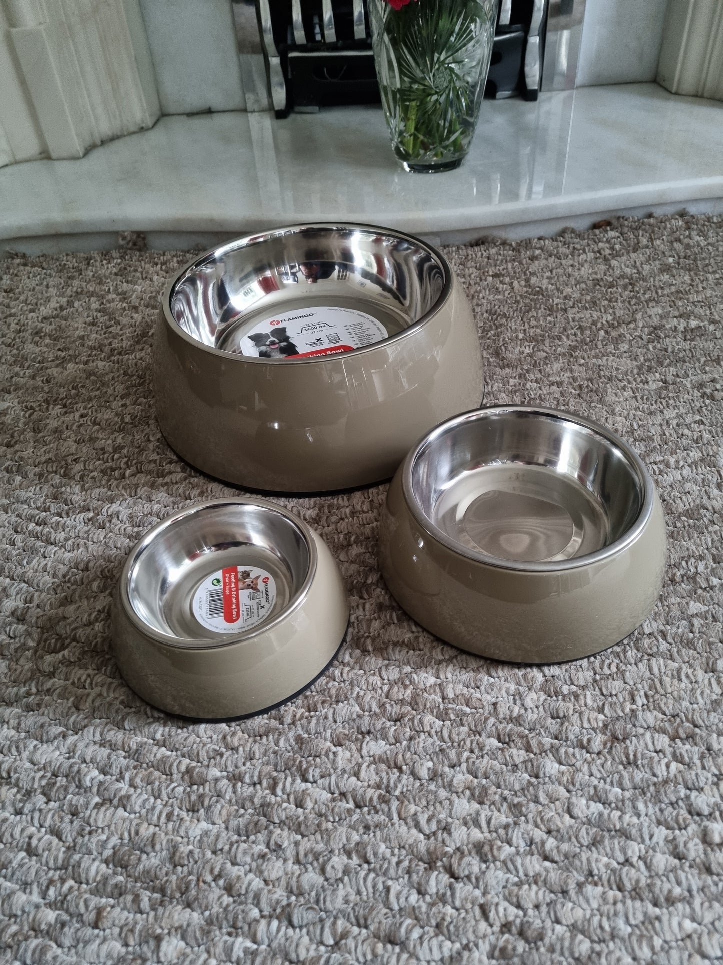 Flamingo Feeding & Drinking Bowl