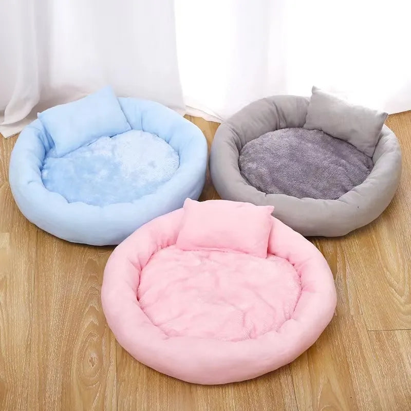 Soft Comfort Cat Bed - Pink