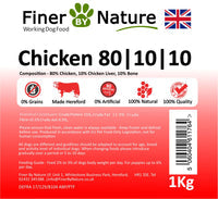 Finer by Nature CHICKEN 80/10/10 - Box of 12