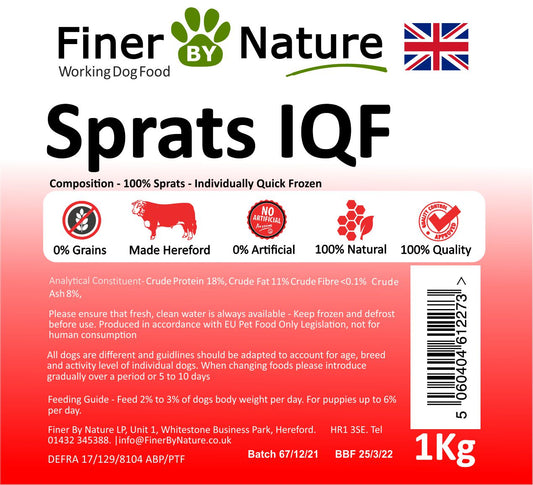 Finer by NatureIQF SPRATS  RAW