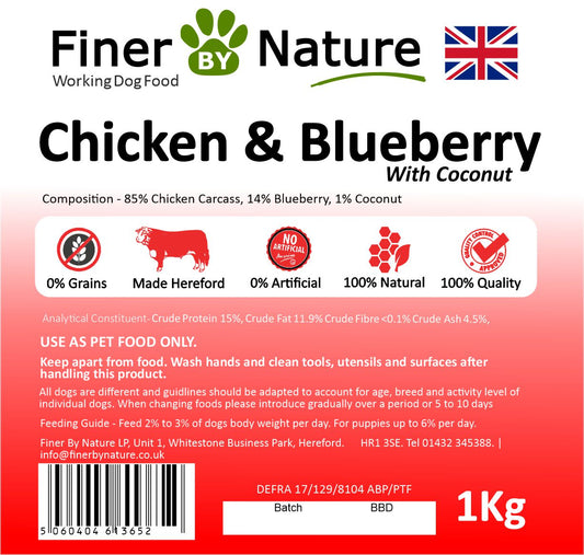 Finer by Nature CHICKEN & BLUEBERRY