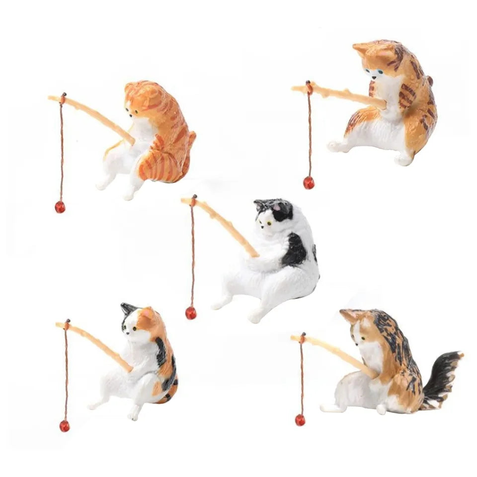 Fishing Cat, Fish Tank Decoration