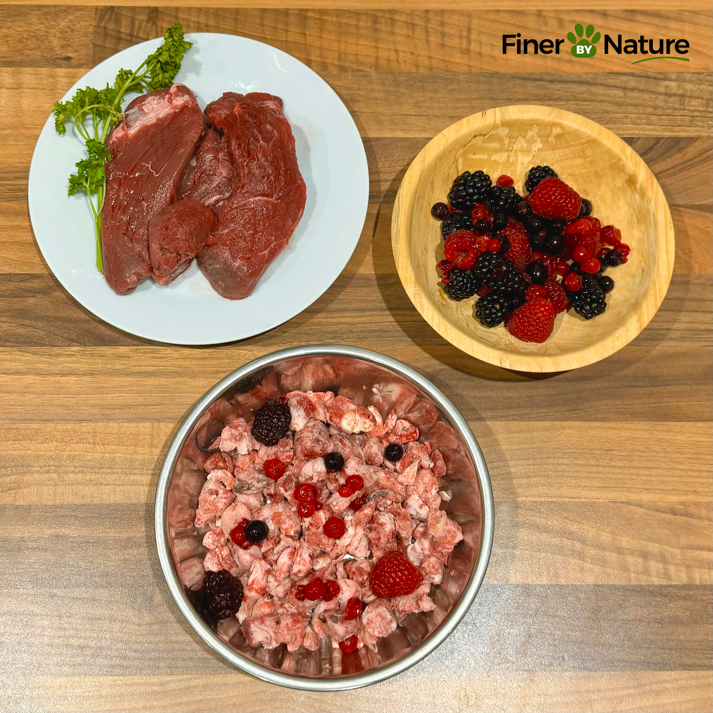 Finer By Nature Beef & Berries