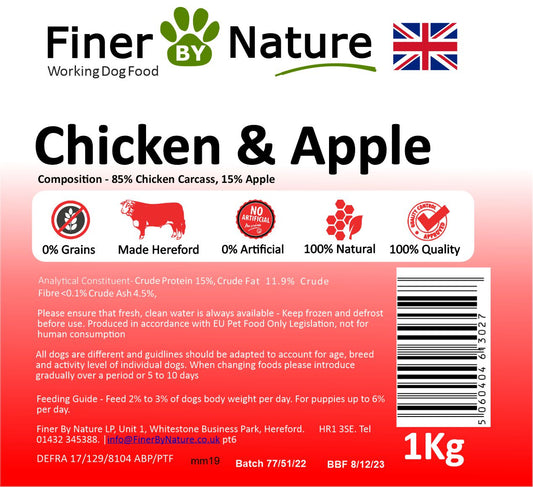 Finer by Nature CHICKEN & APPLE