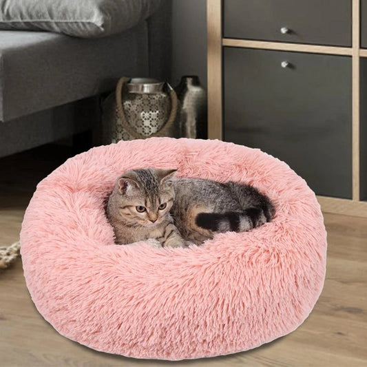 Super Cat Bed Warm Sleeping Cat Nest Soft Long Plush Best Pet Dog Bed for Dogs