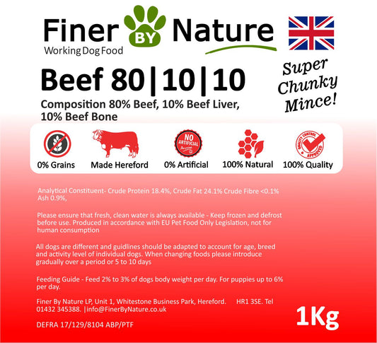 Finer by Nature BEEF 80/10/10
