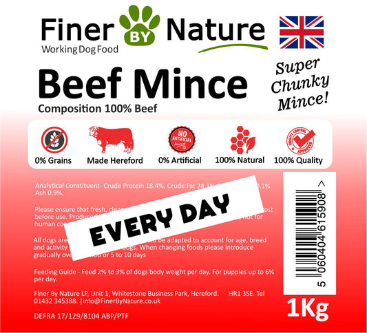 Finer by Nature BEEF MINCE (BONELESS)