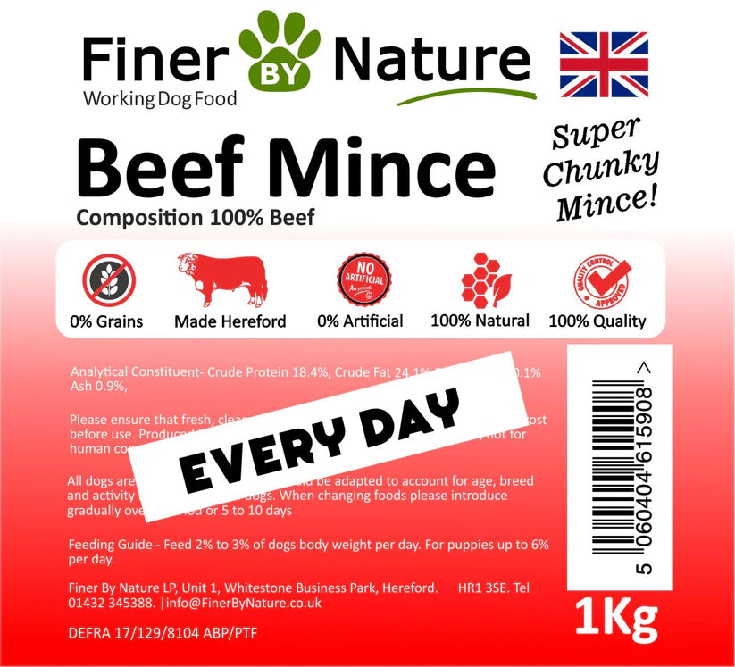 Finer By Nature - Beef Mix - 14 bags