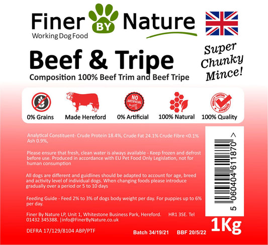 Finer by Nature BEEF & TRIPE