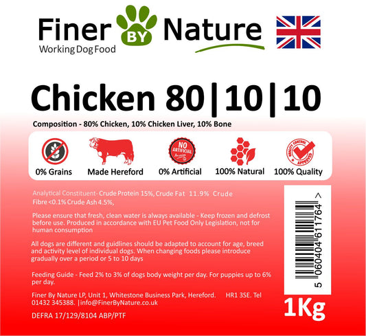Finer by Nature CHICKEN 80/10/10