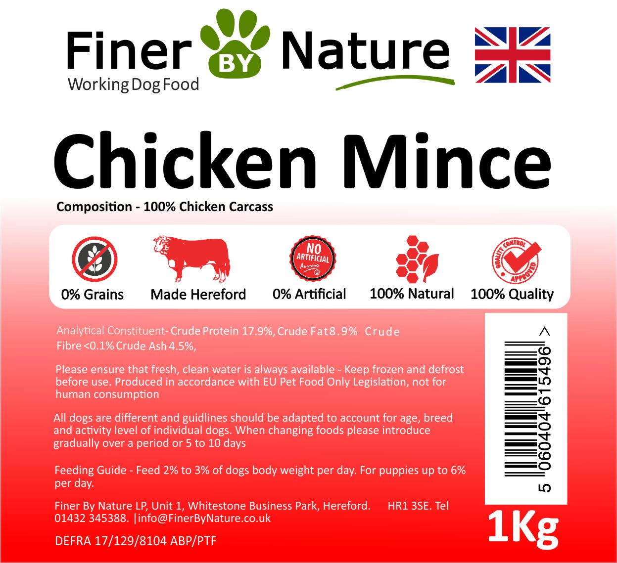 Finer by Nature CHICKEN MINCE