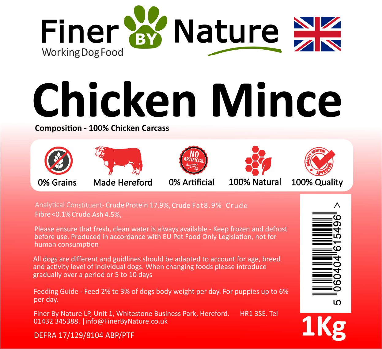 Finer by Nature Beef & Chicken Mix