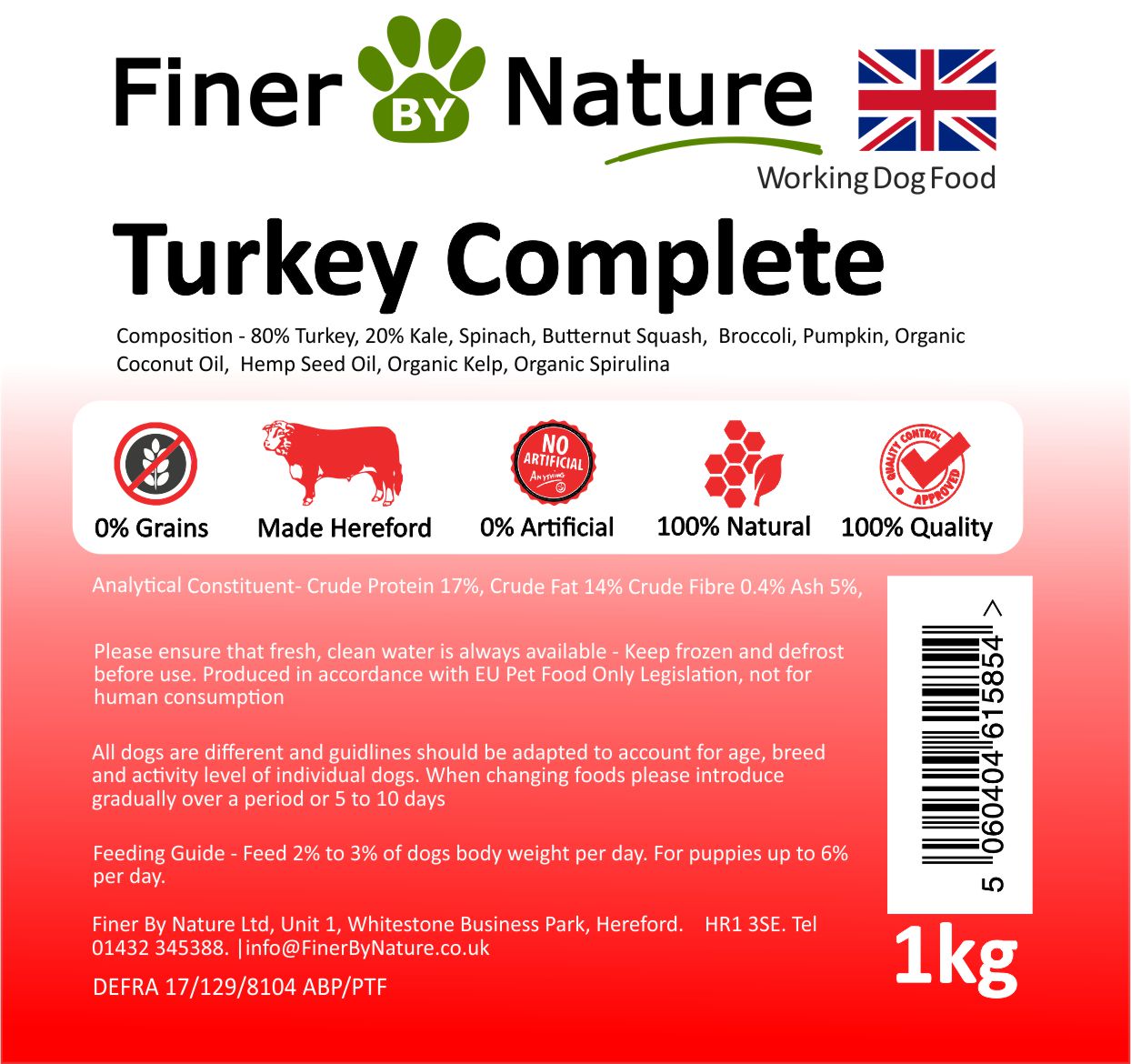 Finer by Nature TURKEY COMPLETE