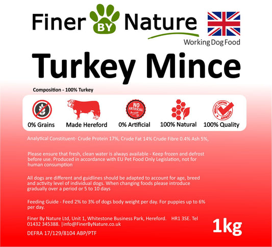 Finer by Nature TURKEY MINCE