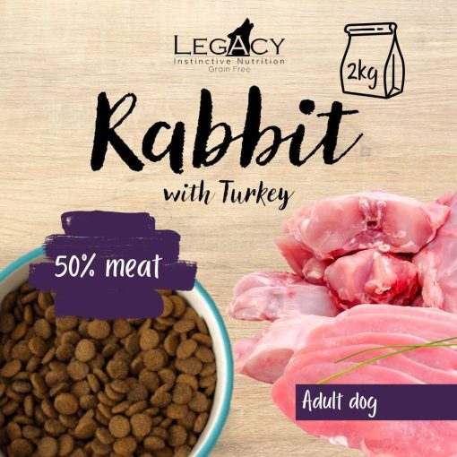 Legacy Rabbit with Turkey Grain Free Sensitive 2kg