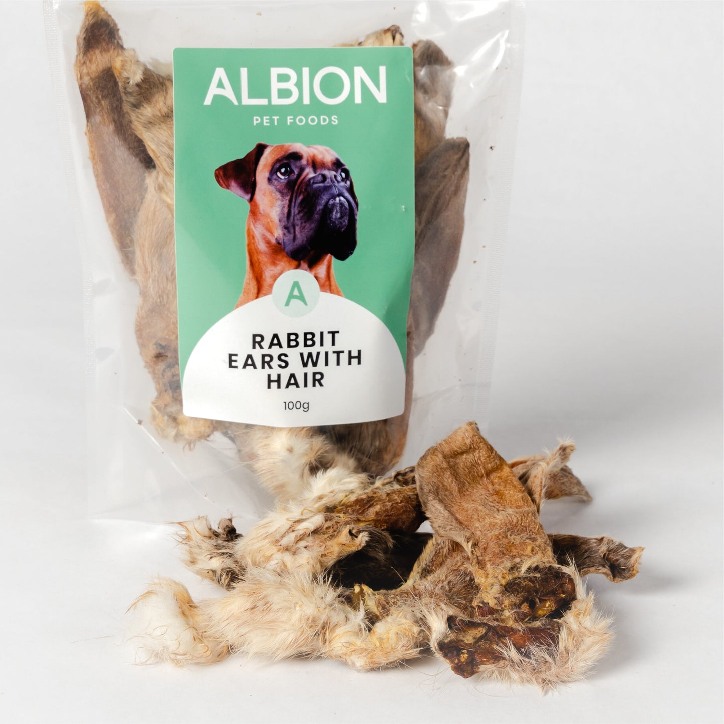 Rabbit Ears With Hair - 100g