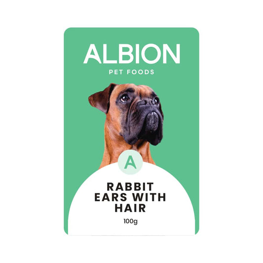 Rabbit Ears With Hair - 100g