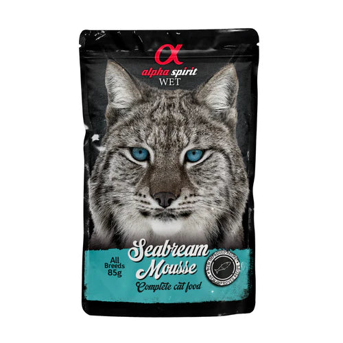 Sea Bream Mousse Complete Cat Food -