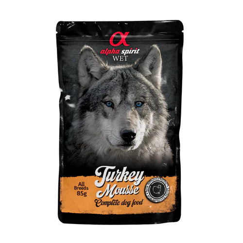 Alpha Spirit Turkey Pate Complete Dog Food - Single